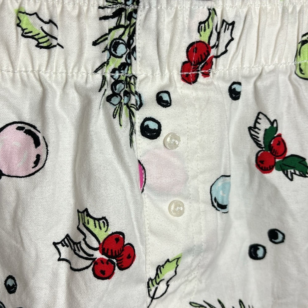 NWT Colsie Holiday Print Pajama Shorts - Picture 2 of 4